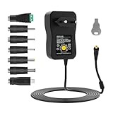 Universal Netzteil, Isisyu 40W AC zu DC 3V 4.5V 5V 6V 7.5V 9V 12V Adapter Einstellbares...