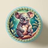 CGD – Essbare Tortenaufleger aus Fondant oder Esspapier – Perfekt für Koala-Liebhaber –...