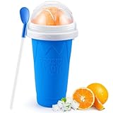 ALINK Slushy Maker, Silikon Slashymaker Becher, Quick Frozen Slushie Maker, Slush Ice Maker für DIY...