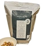 Happy Bowl - Trockenbarf Geflügel - Alleinfuttermittel für Hunde auf Basis natürlicher...
