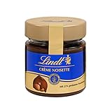 Lindt Schokolade - Brotaufstrich Crème Noisette | 220 g | Haselnusscrème Brotaufstrich im Glas mit...
