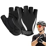 Bergsteiger-Handschuhe, Halbfinger-Übungs-Fäustlinge, reflektierende Fäustlinge, stoßdämpfende...