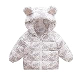 MNSWR Regenjacke Kinder Wasserdicht Jungen, Winterjacke für Babys, Mädchen, warm, Reißverschluss,...