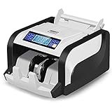 Geldzählmaschine BisBro Technology Professional BB-2608 | Erkennt Falschgeld sofort | Schnelles...