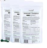 3x Bioalgen Spirulina + Chlorella 400 Tabletten
