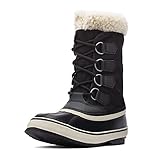 Sorel WINTER CARNIVAL WATERPROOF Schneestiefel für Damen, Schwarz (Black x Stone), 41 EU