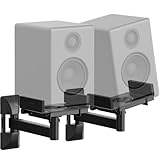 PUTORSEN Lautsprecher Wandhalterung - Voll einstellbare Universal Lautsprecher Halterung Wand, 2...