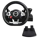 VooFun Racing Wheel, Gaming Lenkrad Kompatibel für PC/ PS4/ Switch/ PS3/ Xbox One/Xbox 360, PC...