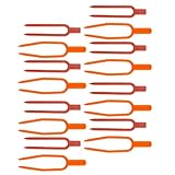 BIUDECO 400 Stück Pflanzenclips Kunststoff Erdbeergabel Befestigungsklammern für Ranken...