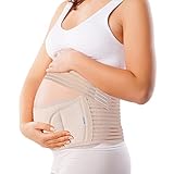 GECONLE Bauchgurt Schwangerschaft Stützgürtel Bauchband Schwangerschaftsgürtel Bauchgurt Stützt...