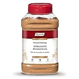 Prymat Muskatnuss gemahlen 350g– aromatisches Bio-Gewürz ohne Schale – handverlesen,...