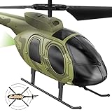 VATOS 2.4G Ferngesteuerter Hubschrauber: Camouflage Militär RC Flugzeuge mit Gyro | 3 Kanäle...