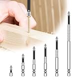 6 Stück High-Magnetic Screwdriver Drill Bit Set, Ochmagnetischer Schraubendreher-Bohrer-Satz, für...