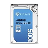 Seagate Laptop Thin SSHD 500GB; interne Hybrid-Festplatte; 2.5' Flash-Speicher 8GB, 5400rpm, 64MB...