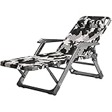 Liegestuhl für den Garten, zusammenklappbar, flach, Strandstuhl, Outdoor, Liege für Pool,...