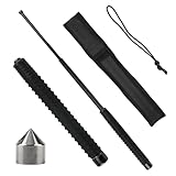 RobLuX Multifunktionale Wiederverwendbare Trekkingstöcke aus Stahlkonstruktion 26 Zoll mit...