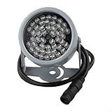 CCTV Infrarot Illuminator, 48 LED für IR Licht mit 20m Reichweite und IP65 Wasserdicht für...