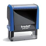 Stempel Personalisiert Trodat Printy 4912 – Firmenstempel Selbst Erstellen mit 5 Zeilen Text –...