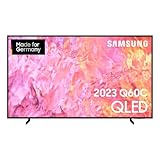 Samsung QLED 4K Q60C 50 Zoll Fernseher (GQ50Q60CAUXZG, Deutsches Modell), Quantum-Dot-Technologie,...