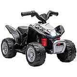 AIYAPLAY Elektro-Quad Miniquad Kinder Elektro ATV Kinderquad mit LED und Hupe Kindermotorrad...
