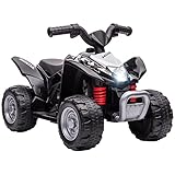 AIYAPLAY Elektro-Quad Miniquad Kinder Elektro ATV Kinderquad mit LED und Hupe Kindermotorrad...