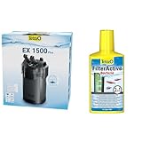 Tetra Aquarium Außenfilter EX 1500 Plus - leistungsstarker Filter für Aquarien bis 300 L + Tetra...