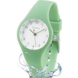 Edillas Kinderuhr Analog für Jungen Mädchen,wasserdichte Armbanduhr Jungen Mädchen Kinder...