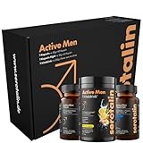 serotalin Active Men T-Max Set | T-Kapseln mit Maca, Night Kapseln mit KSM-66 Ashwagandha...