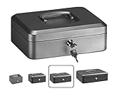 ARREGUI Elegant C9236 Geldkassette aus Stahl | Geldbox | 25 cm breit | Abschließbare Kasse mit...