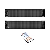 Masslla 2 STK. LED- für Windschutzscheibe, Auto, Display, Bildschirm, LED-Leuchtschild,...