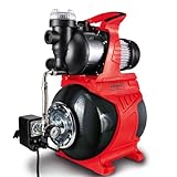 Scheppach Hauswasserwerk HWW1000 Brunnenpumpe | Fördermenge 4300 L/h | Leistung 1000W |...