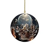 Mehrzweck Polyacrylat Urlaub Auto Haken Weihnachtsdekoration für Eingänge Feierliche Display Acryl...