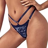 Frauen Spitze Sexy Höschen Unterwäsche G String Tangas Dessous Bikini-Slip Sexy Unterwäsche Damen...