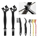 7 Stück Ketten Reinigungsbürste, Motorrad Fahrrad Kettenreiniger Bürste, Kettenbürste Motorrad...