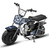 Dirt Bike Pocket Bike Kinder 105CC 4-Takt benzinbetriebenes Off Road Mini Dirt Bike Pit Bike mit...