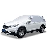 Halbgarage für Auto SUV Ninonly Auto Abdeckplane Halbgarage Wasserdicht Outdoor Autoabdeckung...