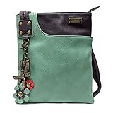 Chala Crossbody Handytasche | weiches PU-Leder Schwingtasche mit Chala-Schlüsselanhänger, Light...
