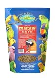 VETAFARM- MACAW NUTS - Ganzjährig nahrhafte Pellets für AR und andere südamerikanische Papageien...