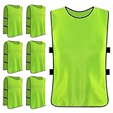 HoaaiGo 6 Stück Leibchen Fußball Set, Trainingsleibchen Basketball, Sports Mesh Bibs, Leibchen...