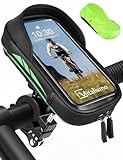 Vitalismo Wasserdicht Handyhalterung Fahrrad Lenkertasche 360°Drehbarem Motorrad Handyhalter für...