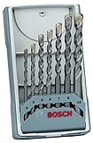 Bosch Accessories 7-teiliges CYL-3 Betonbohrer Set (für Beton, Ø 4/5/6/6/7/8/10 mm, Zubehör...