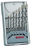 Bosch CYL-3 Betonbohrer Set (Für Beton, Ø 4/5/6/6/7/8/10 mm, Zubehör Schlagbohrmaschine),...