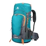 65L Outdoor Wanderrucksack für Camping, Trekking und Reisen mit verstellbaren Trägern und...