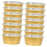 iplusmile 20 Stück Teiliges Aluminiumfolie Food Container Stabile Kompakte Kuchen Snackboxen ohne...