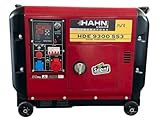 Hahn & Sohn HDE 9300SS3 Diesel Stromerzeuger - 9.3 kVA max. Leistung | E-Start, AVR, Stromgenerator...