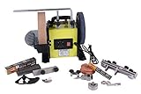 Set WELDINGER Nass-Schleifsystem NSM 250 vario + Schreinerset SRS-23 (Schleifgerät Naßschleifer) 5...