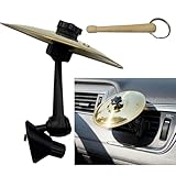 Auto Schlagzeug,Mini Car Cymbal,Autobecken kompaktes Design, Schlagzeug Auto Deko, für Alle Arten...
