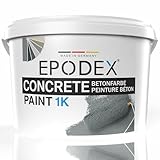 EPODEX 1K CONCRETE PAINT | Betonfarbe, Bodenfarbe & Wandfarbe | hochdeckend, UV-beständig,...