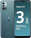 Nokia G11 16,5 cm (6,5 Zoll) HD+ Smartphone mit Android 11, 90 Hz Bildwiederholrate, kompatibel mit...