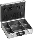 Meister Werkzeugkoffer leer, 395 x 300 x 130 mm - Verstärkter Rücken - Individuelle Fachaufteilung...